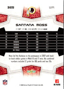 2008 Score Super Bowl XLIII Santana Moss