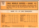 1963 Topps Sanford