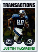 2004 Topps Chrome Justin McCareins