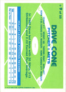 1989 Topps Hills Team MVP's David Cone