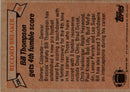 1981 Topps Bill Thompson