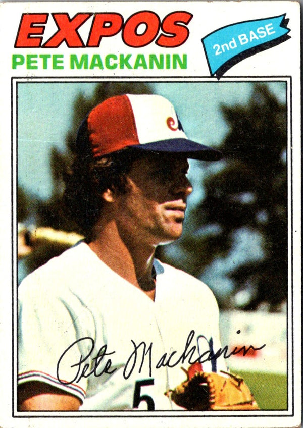 1977 Topps Pete Mackanin #156