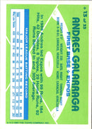 1989 Topps Hills Team MVP's Andres Galarraga