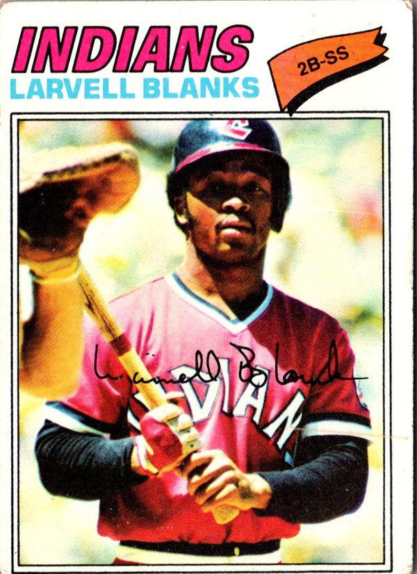 1977 Topps Larvell Blanks #441
