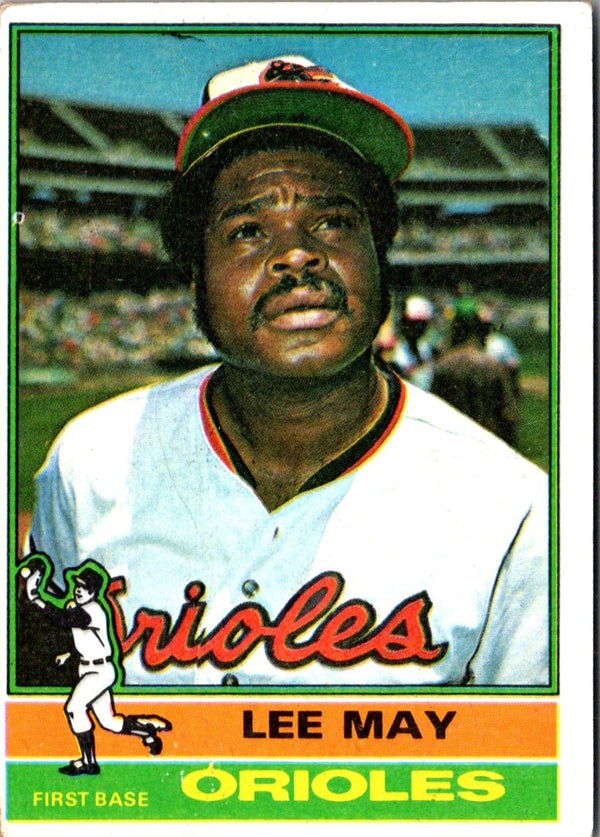 1976 Topps Lee May #210