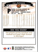 2002 Fleer Pat Hentgen