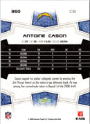 2008 Score Super Bowl XLIII Antoine Cason