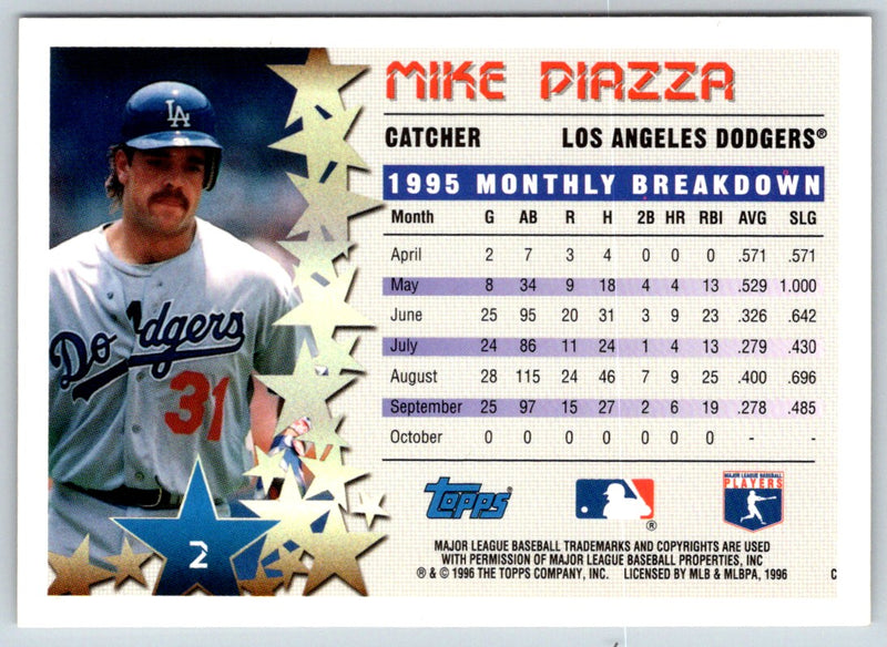 1996 Topps Mike Piazza