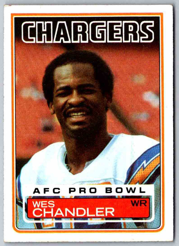 1983 Topps Wes Chandler #373