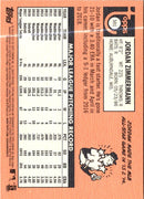 2018 Topps Heritage Jordan Zimmermann