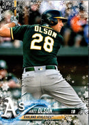 2018 Topps Holiday Matt Olson