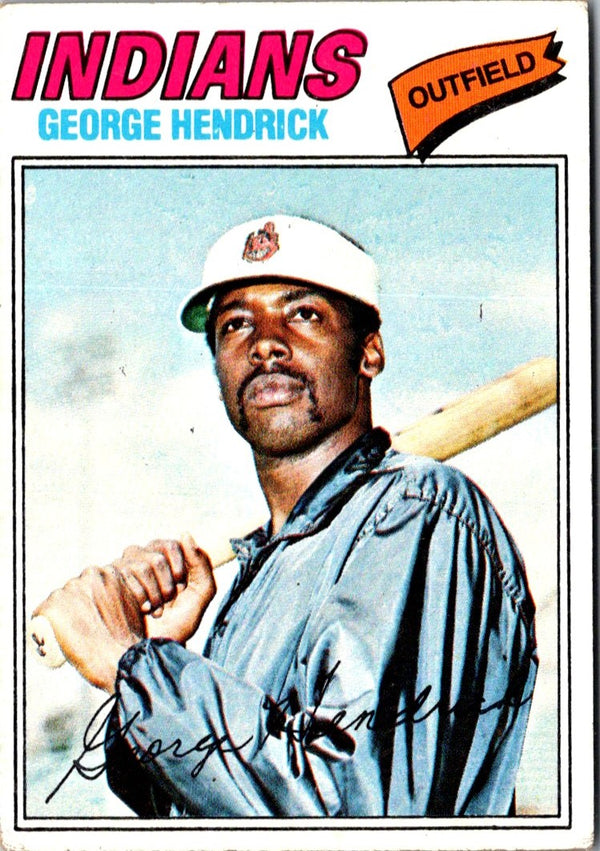 1977 Topps George Hendrick #330