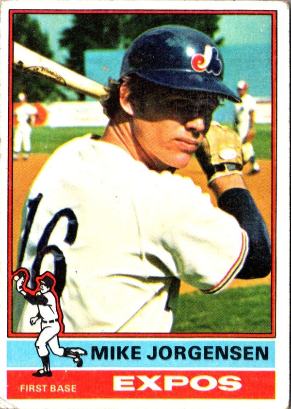 1976 Topps Mike Jorgensen #117