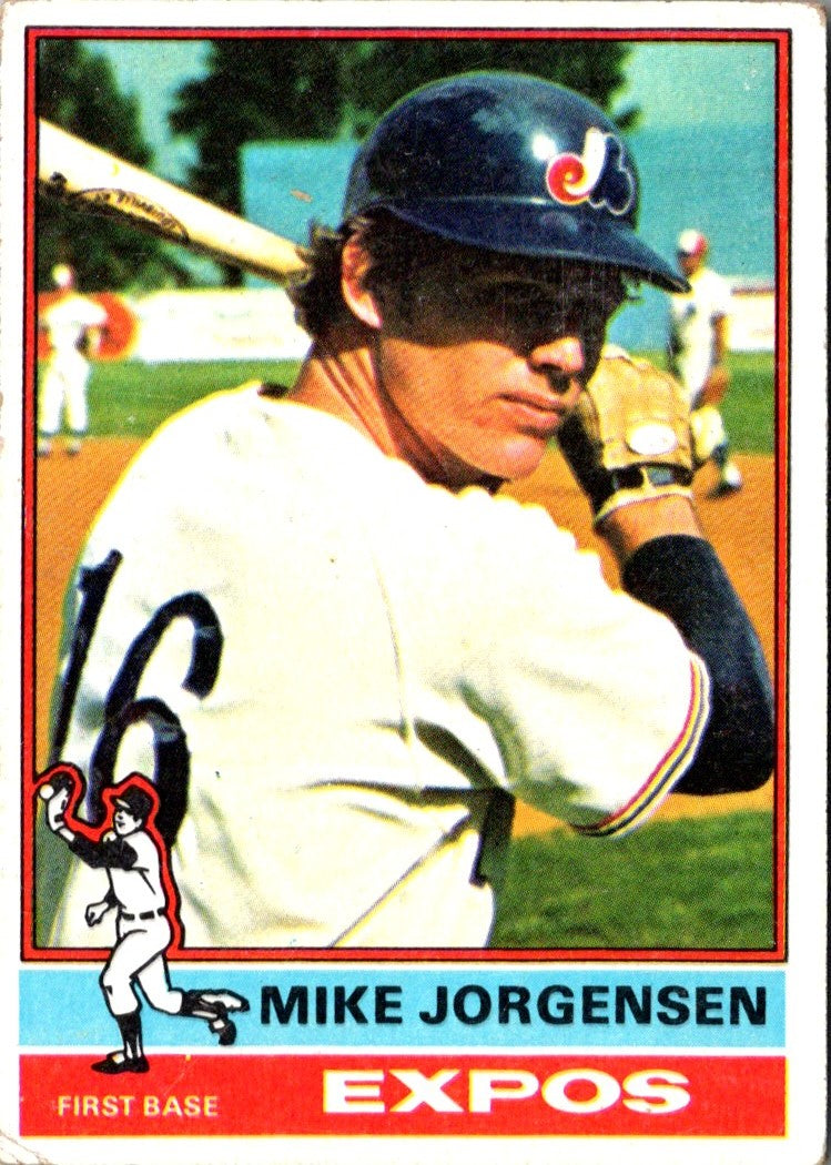1976 Topps Mike Jorgensen