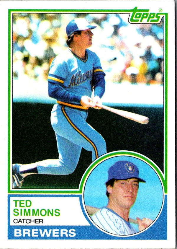 1983 Topps Ted Simmons #450