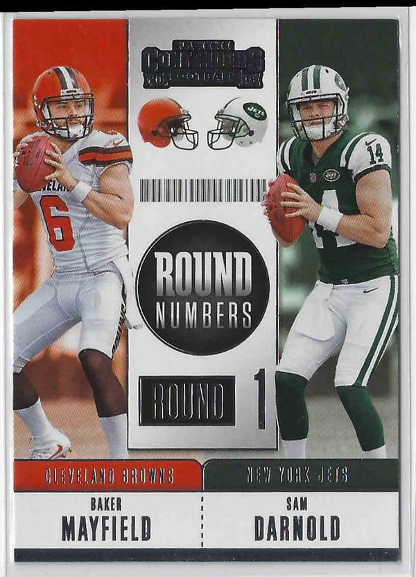 2018 Contenders Baker Mayfield  #RNA-MD Autograph