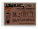 1981 Topps Coca-Cola New York Giants Earnest Gray