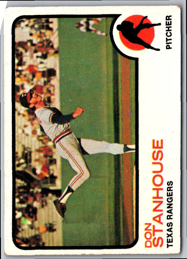 1973 Topps Don Stanhouse #352 Rookie