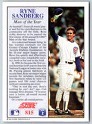 1991 Score Ryne Sandberg