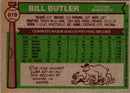 1976 Topps Bill Butler