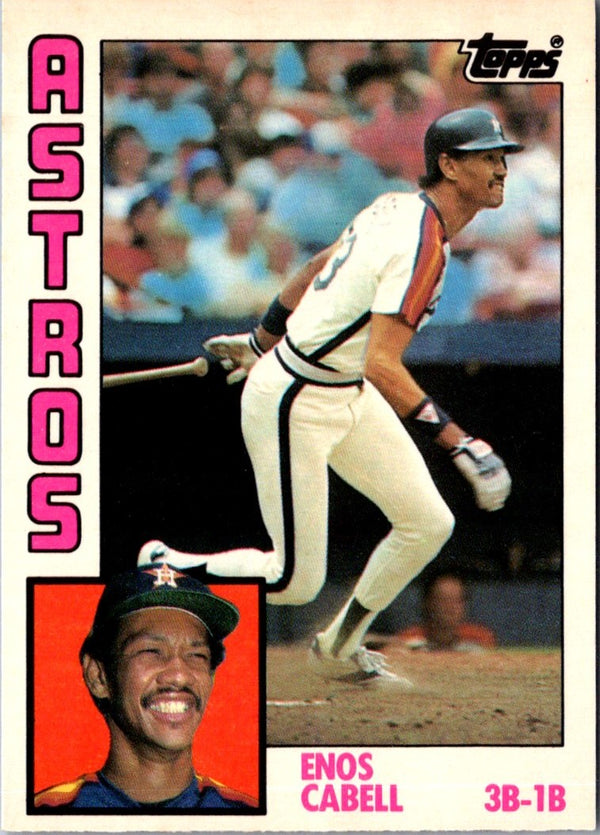 1984 Topps Traded Enos Cabell #21T