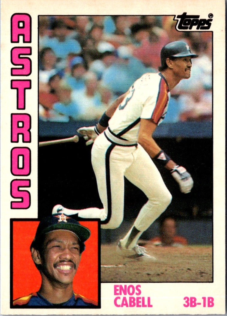 1984 Topps Traded Enos Cabell