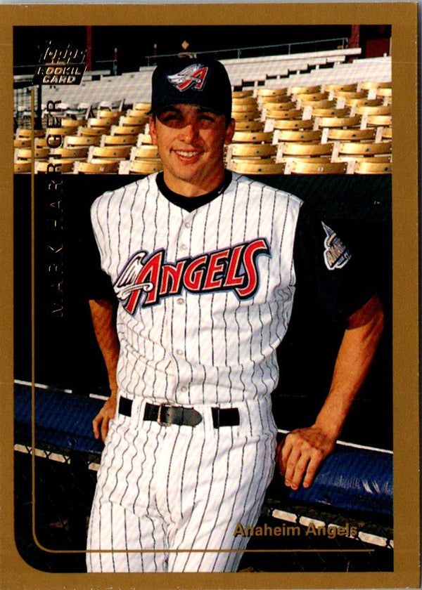1999 Topps Traded Rookies Mark Harriger #T2 Rookie