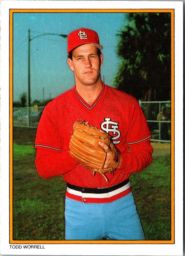 1987 Topps Glossy Todd Worrell #10