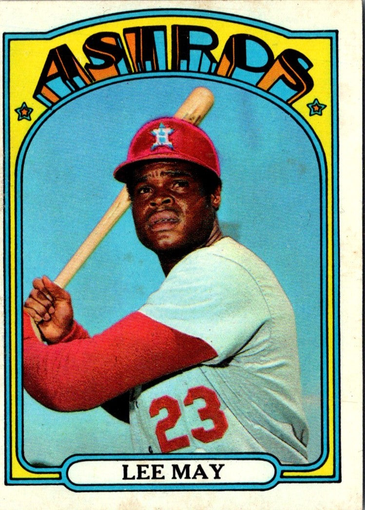 1972 Topps Lee May