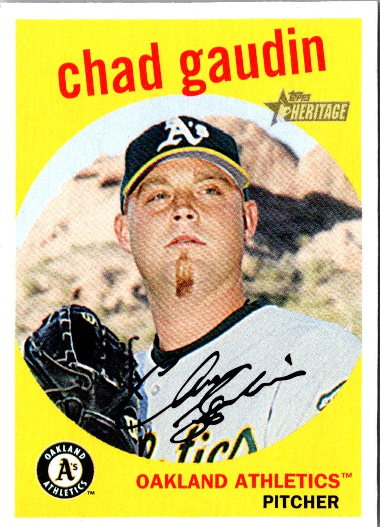 2008 Topps Heritage Chad Gaudin