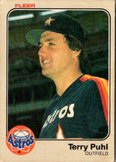 1983 Fleer Terry Puhl