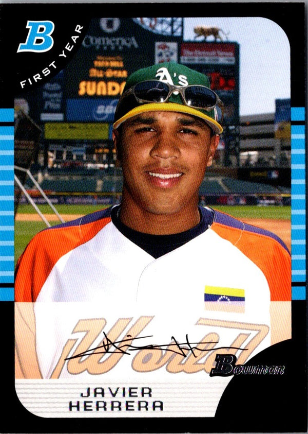 2005 Bowman Chrome Draft Picks & Prospects Javi Herrera #BDP147 Rookie