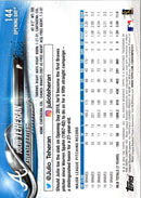 2018 Topps Opening Day Julio Teheran