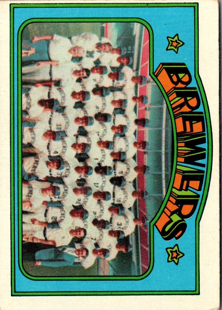 1970 Topps Yearly Standings