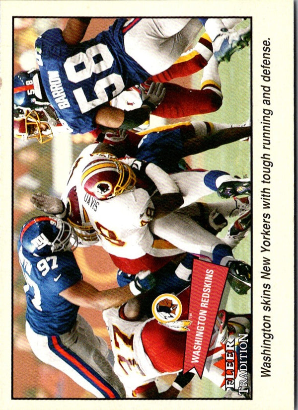 2001 Fleer Tradition Washington Redskins #369