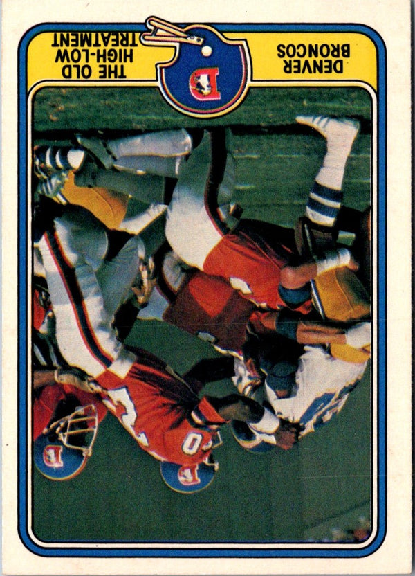 1981 Fleer Team Action Denver Broncos Defense #16