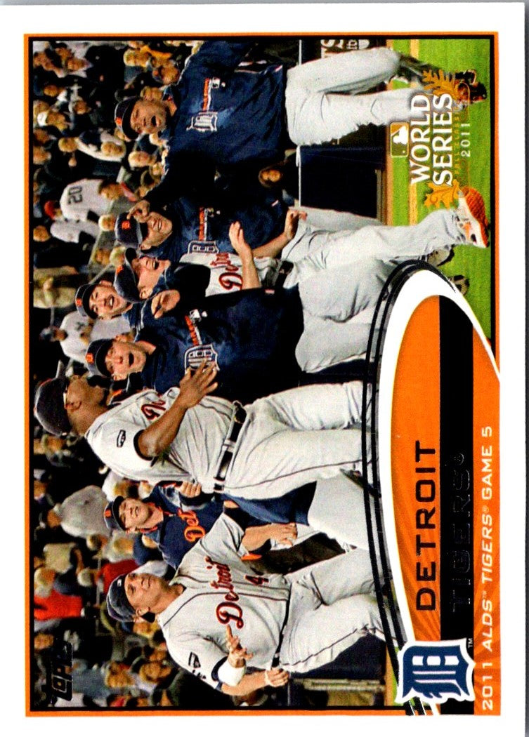 2012 Topps Detroit Tigers