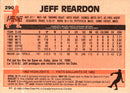 1983 O-Pee-Chee Jeff Reardon