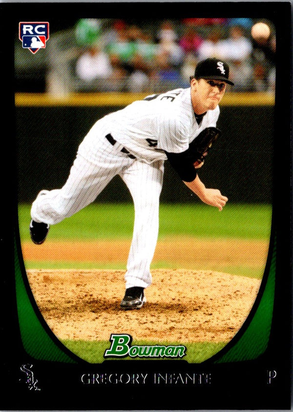 2011 Bowman Gregory Infante #211 Rookie