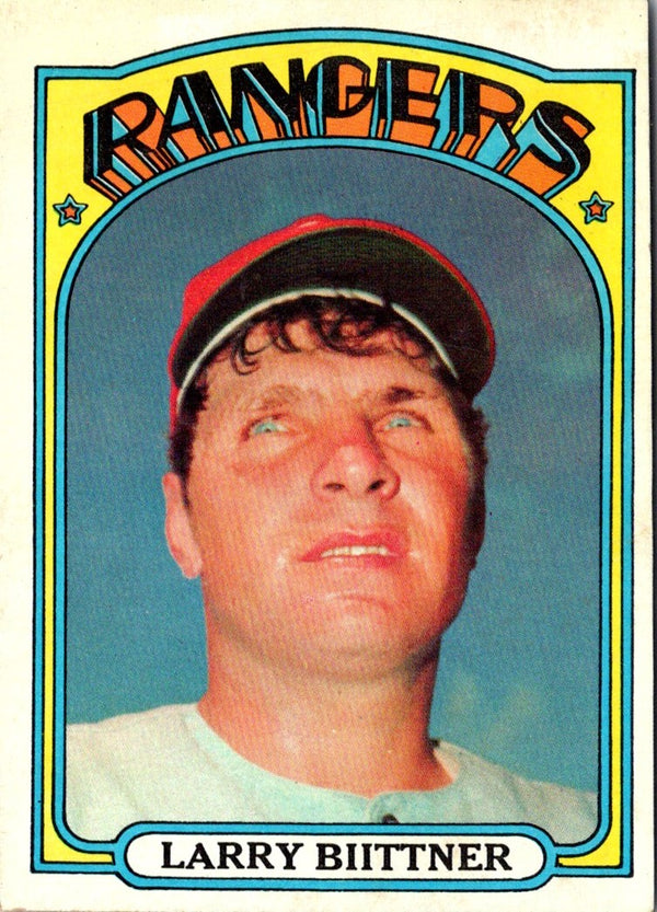 1972 Topps Larry Biittner #122 Rookie
