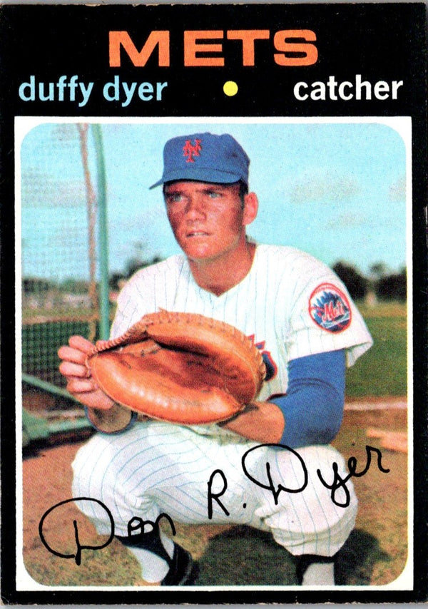 1971 Topps Duffy Dyer #136 VG
