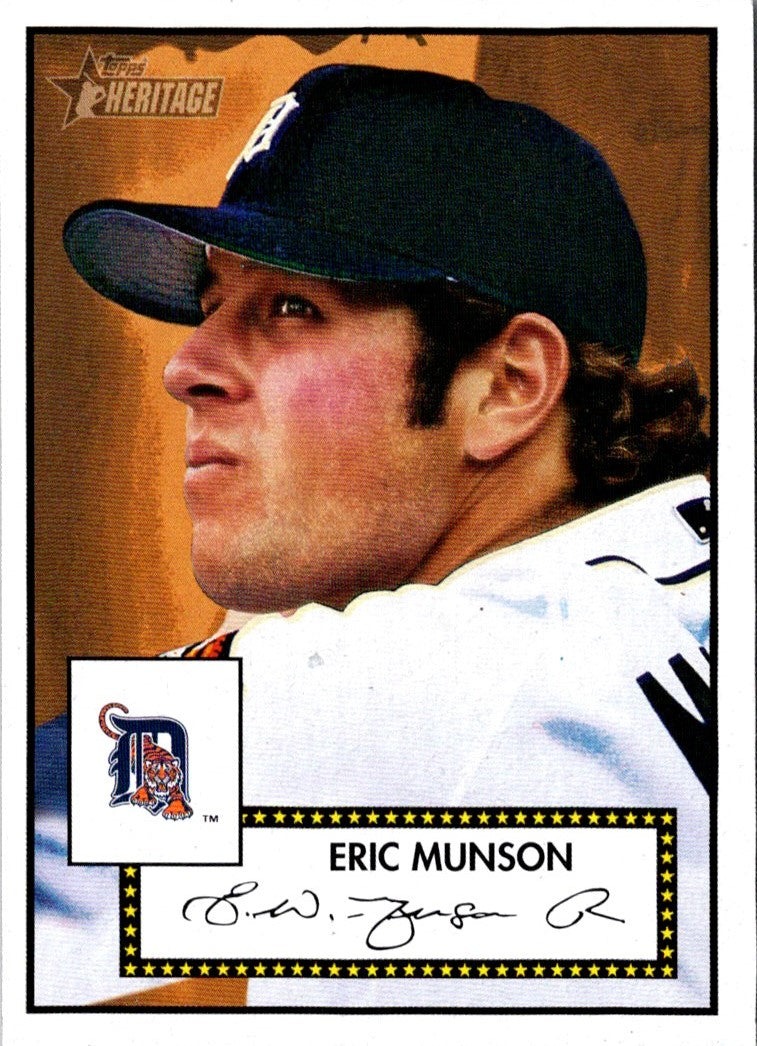 2001 Topps Heritage Eric Munson