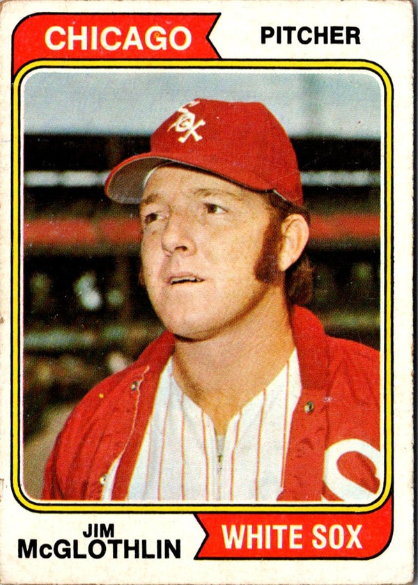 1974 Topps Jim McGlothlin #557