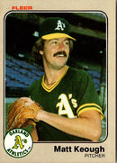 1983 Fleer Matt Keough