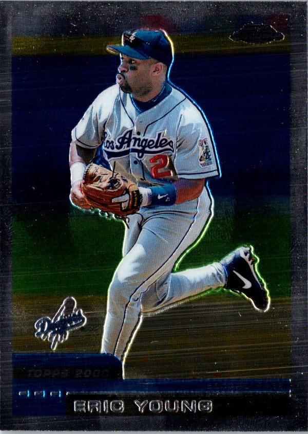 2000 Topps Chrome Eric Young #92