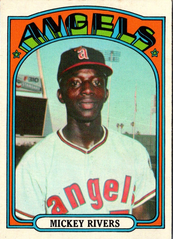 1972 Topps Mickey Rivers #272 Rookie