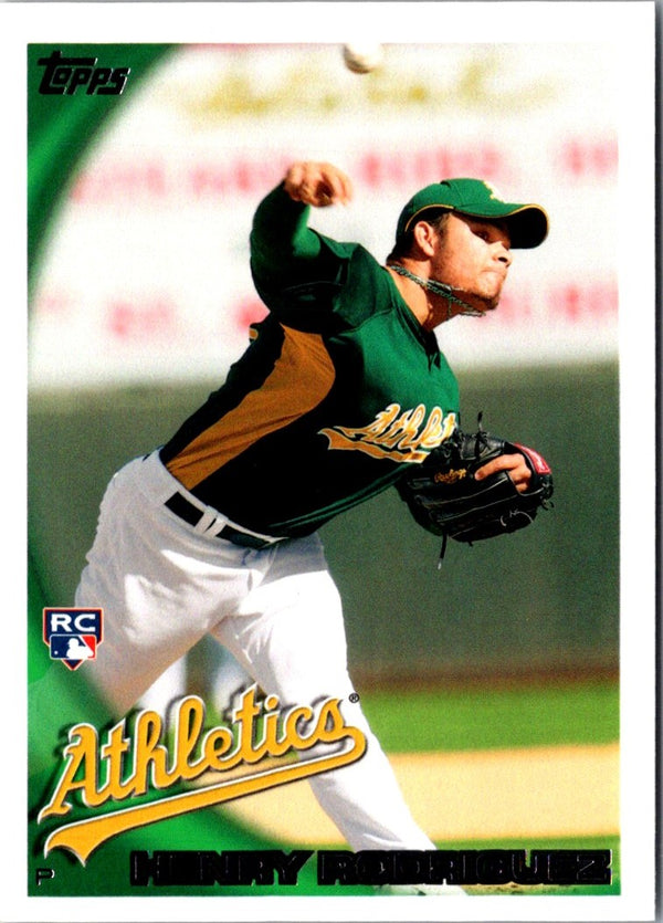 2010 Topps Henry Rodriguez #307 Rookie