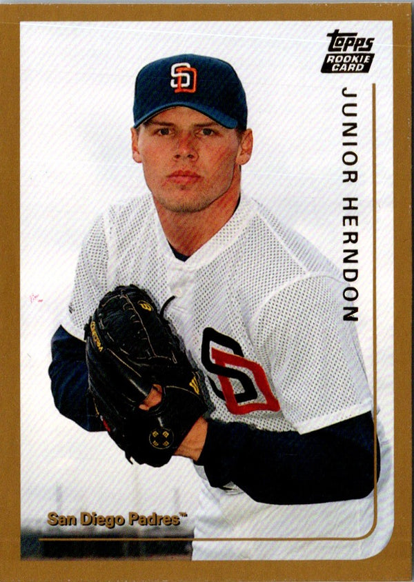 1999 Topps Traded Rookies Junior Herndon #T42 Rookie