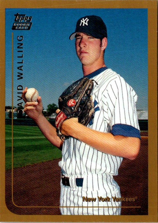 1999 Topps Traded & Rookies David Walling #T71 Rookie