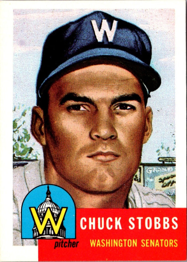 1991 Topps Archives 1953 Chuck Stobbs #89